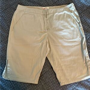 Woman's Tan Prada Shorts